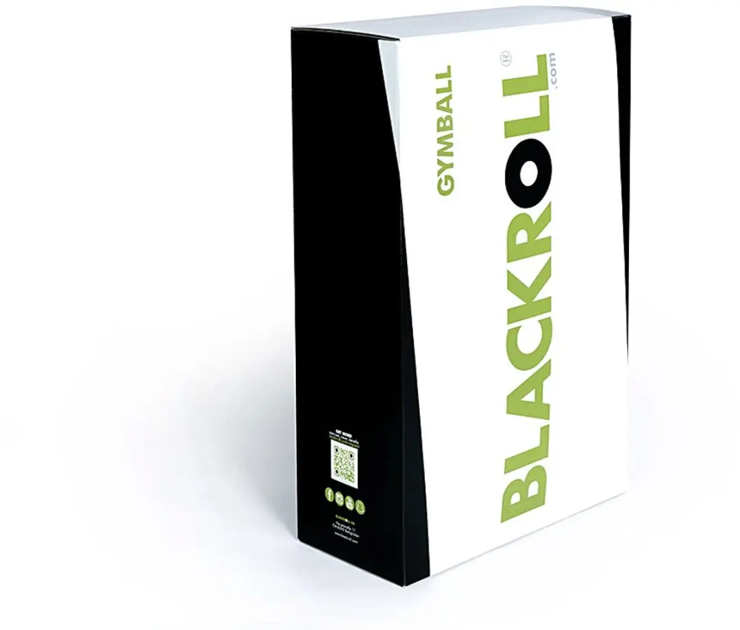 BLACKROLL Gymball 65cm - Anti-Burst - Zwart - afbeelding 6 van 6