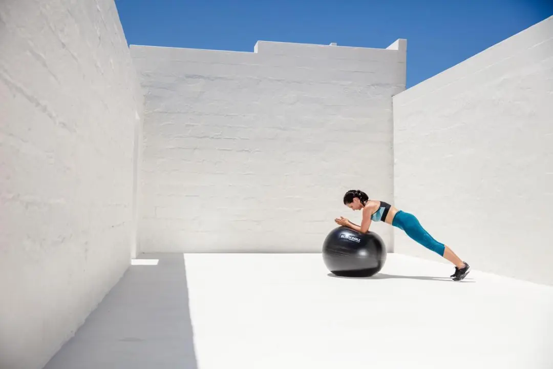 BLACKROLL Gymball 65cm - Anti-Burst - Zwart