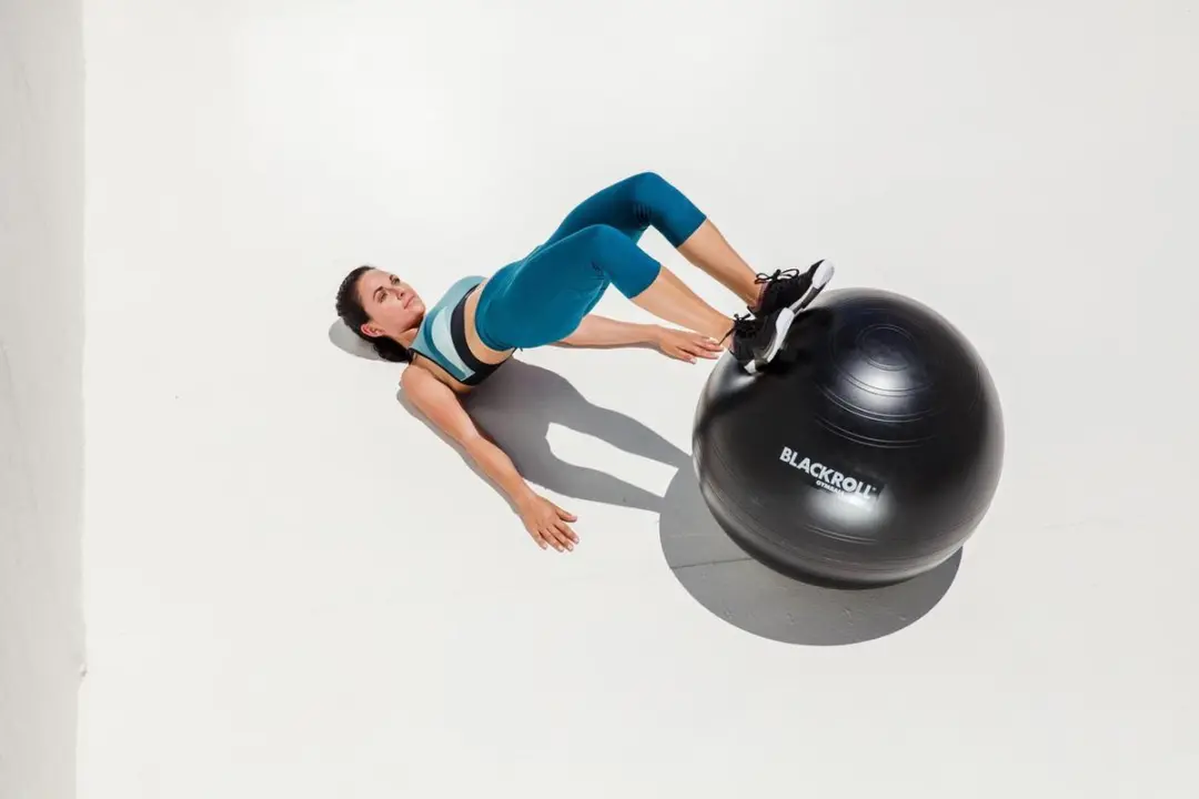BLACKROLL Gymball 65cm - Anti-Burst - Zwart