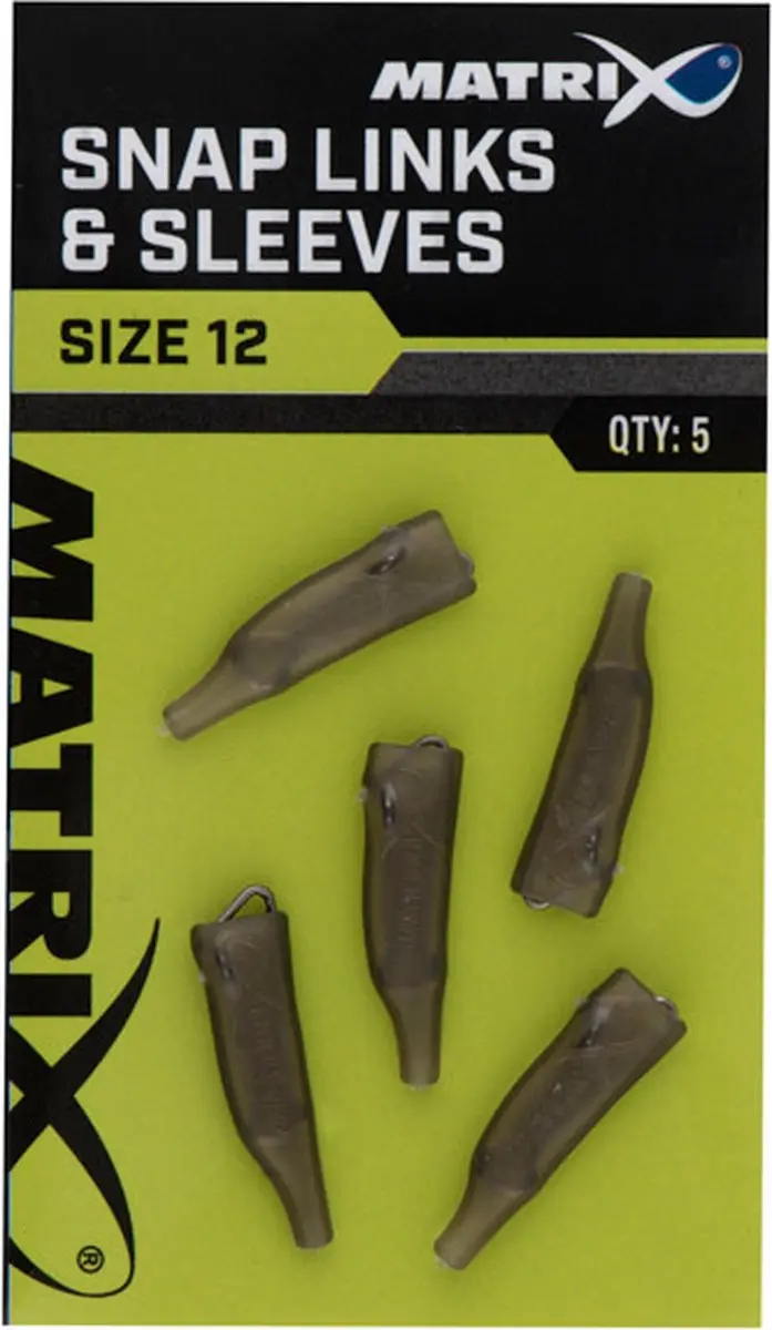Matrix Evolution Snap Link & Sleeves - 5 Stuks - Transparant