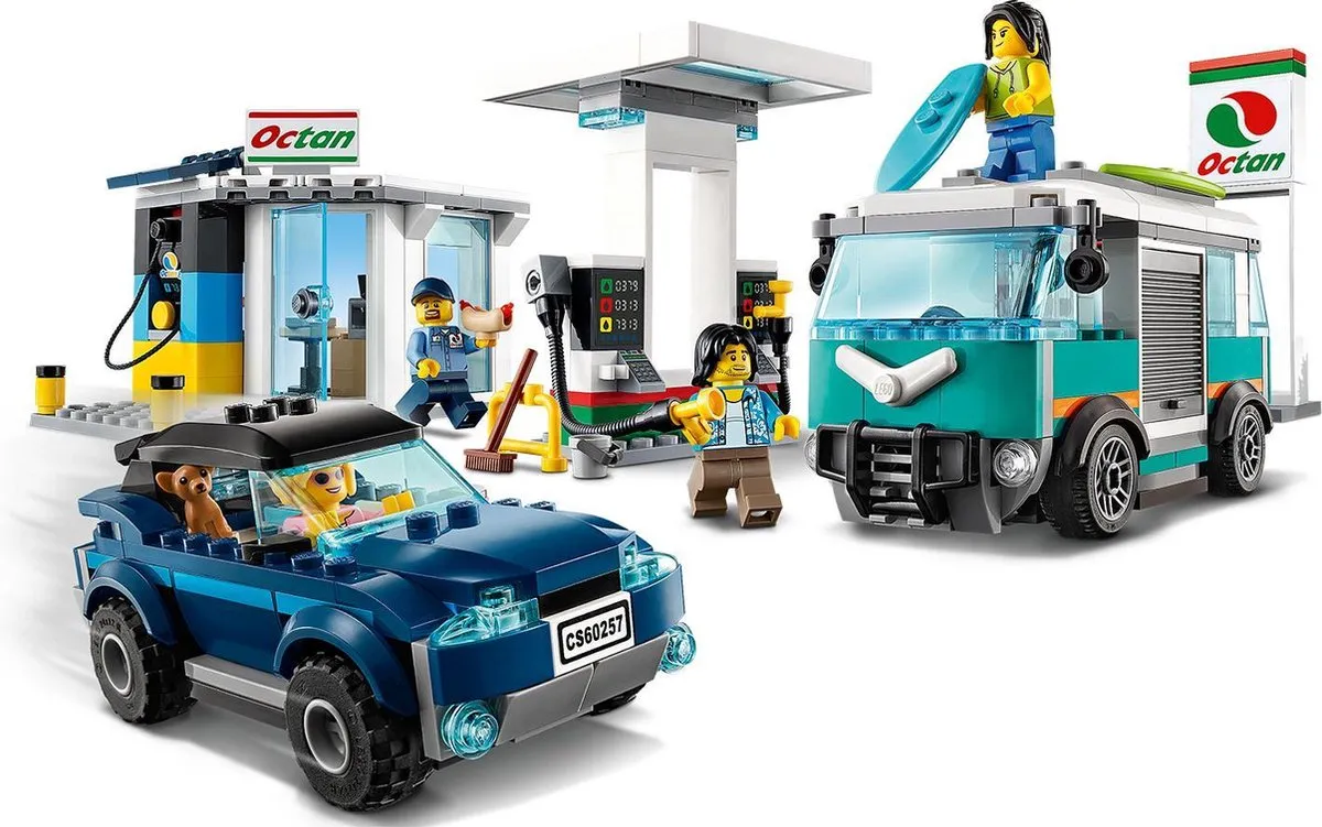 LEGO City Benzinestation 60257 - 354 Stukken - afbeelding 6 van 6