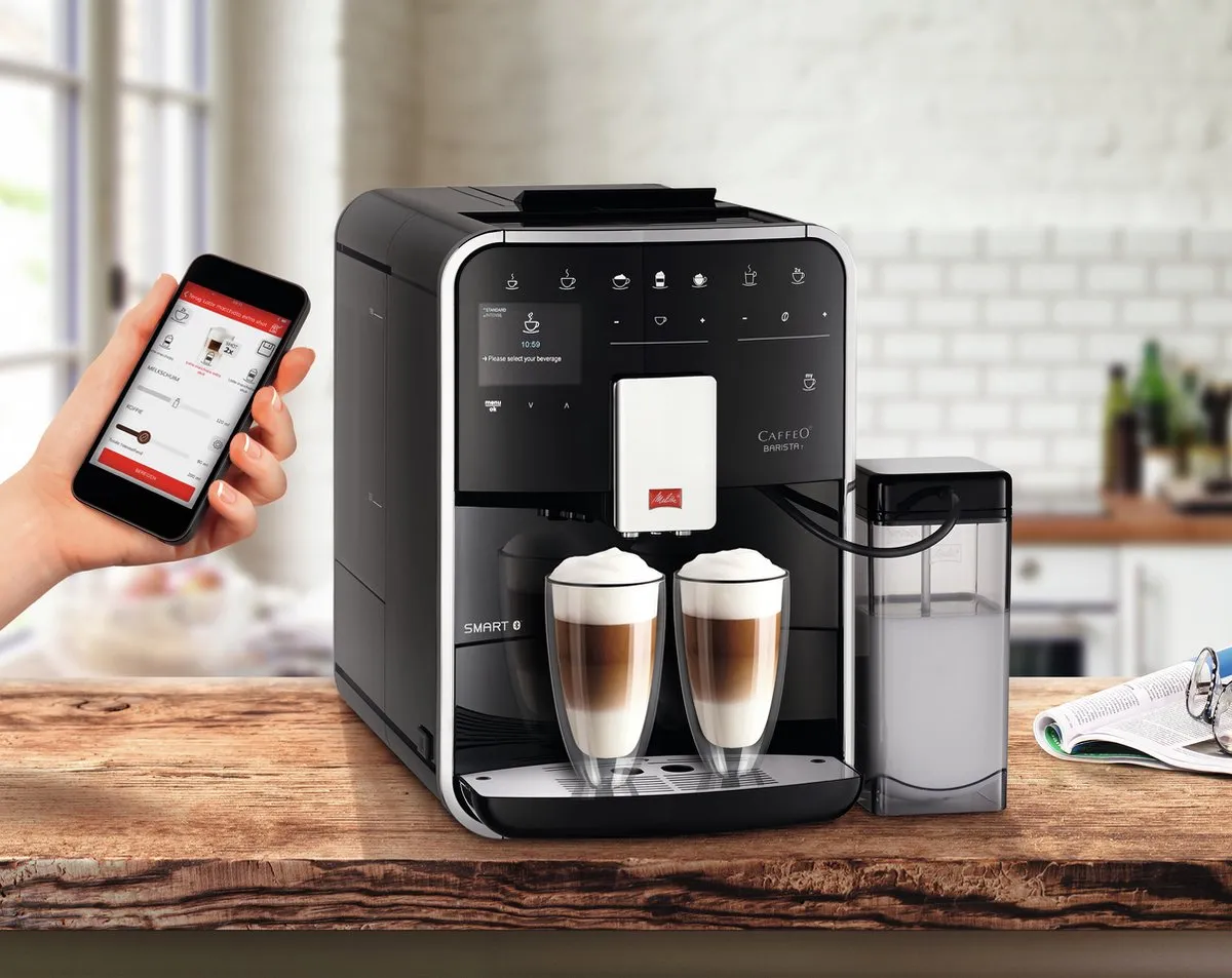 Melitta Barista Smart T F830-102 Volautomaat Espressomachine - Zwart
