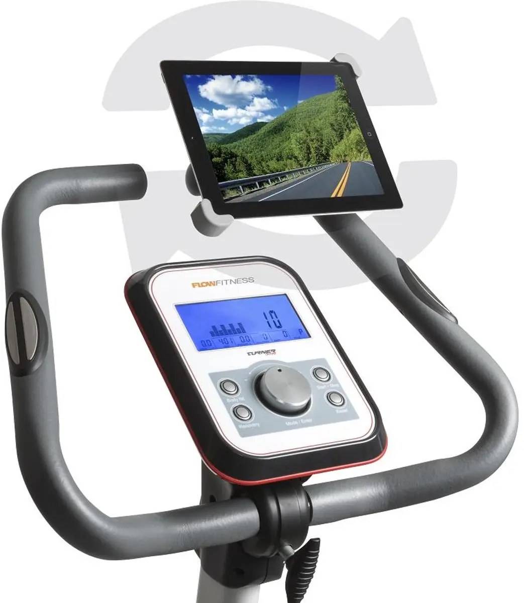 Flow Fitness Tablet Houder - Zwart