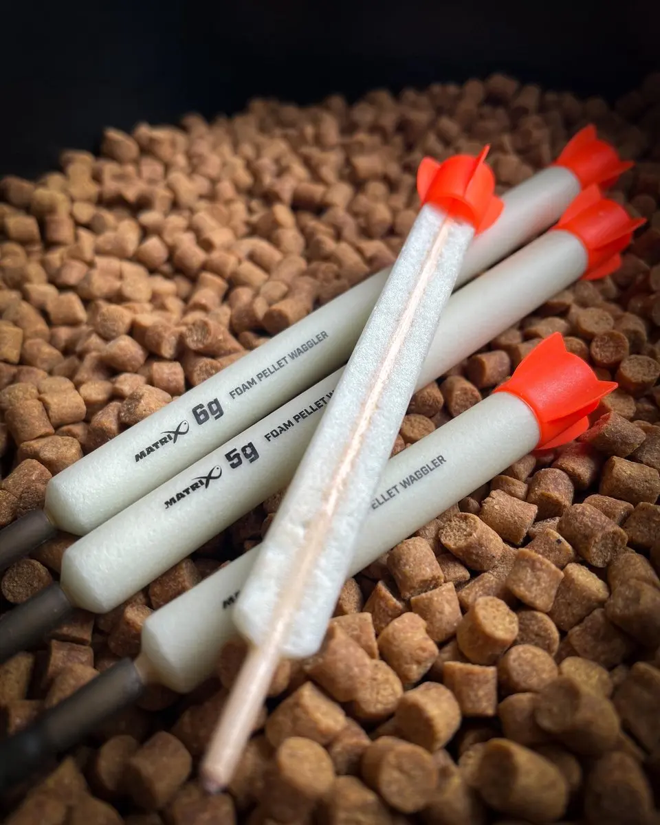 Matrix Foam Pellet Waggler 6.00g - Grijs/Oranje/Wit