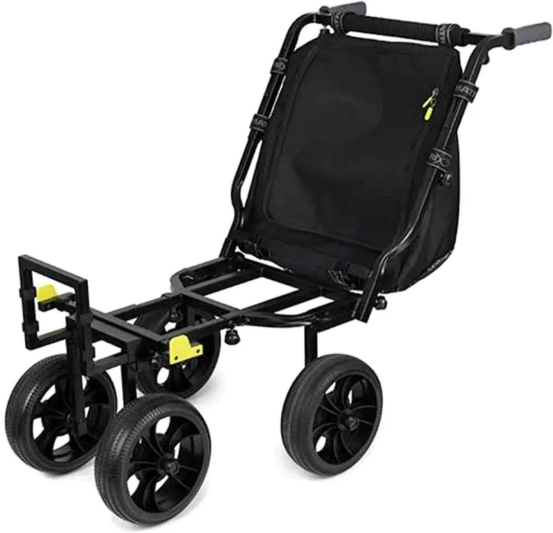 Matrix Trolley GTR009 - 4 Wielen - Zwart