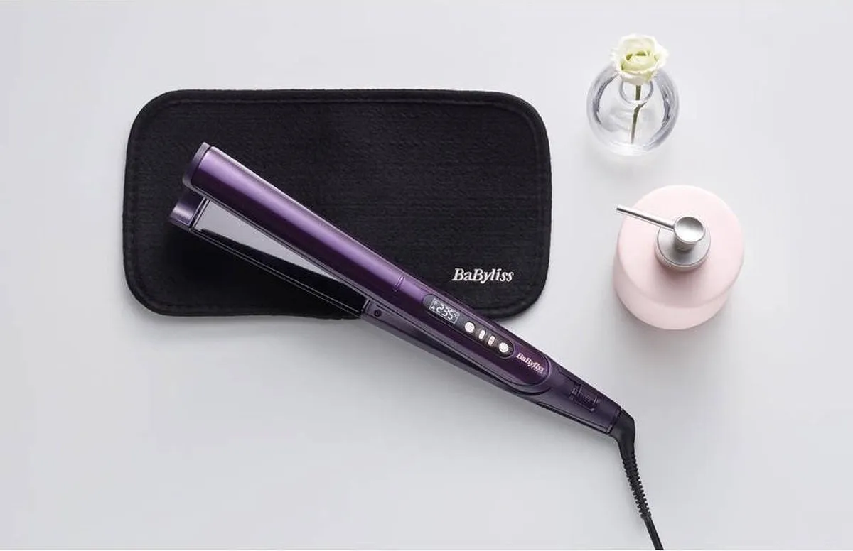 Babyliss Sensor Protect ST450E Stijltang - 6 standen - Zwart