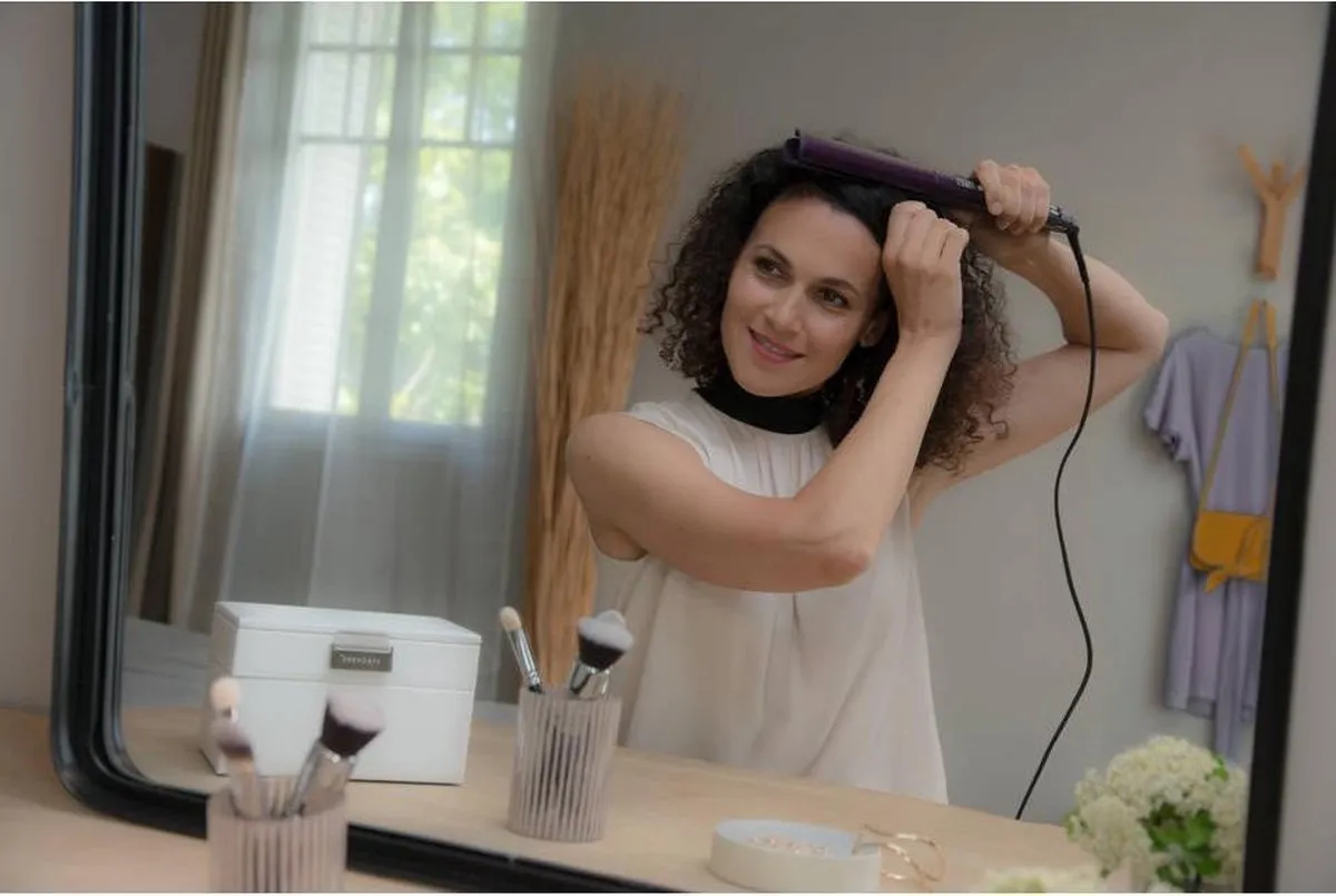 Babyliss Sensor Protect ST450E Stijltang - 6 standen - Zwart