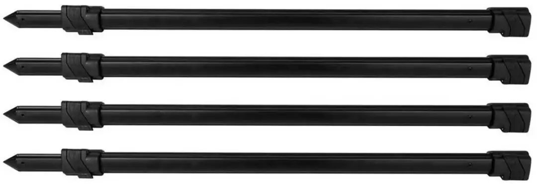 Matrix Freeflow Leg Extensions 4 Stuks - Zwart
