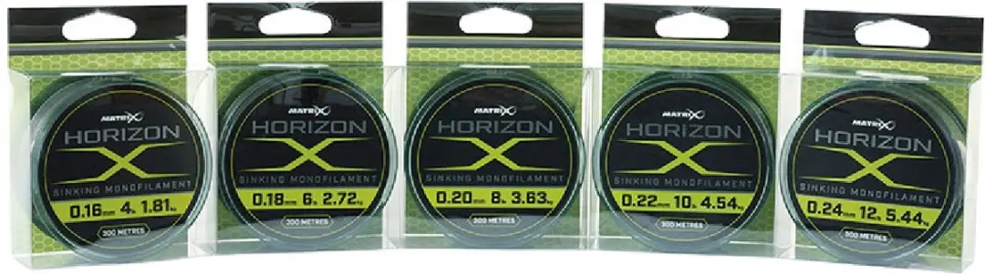 Matrix Horizon X Sinking Monofilament 0.16mm