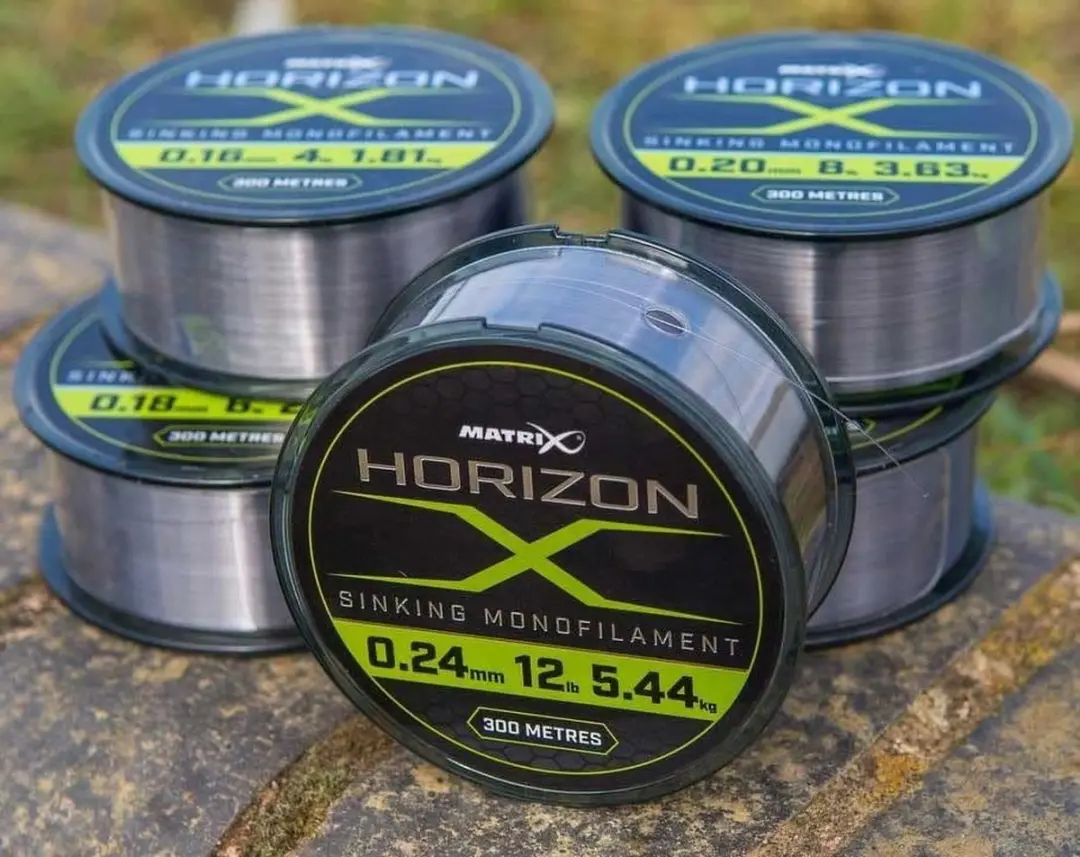 Matrix Horizon X Sinking Monofilament 0.16mm - 300m - Clear