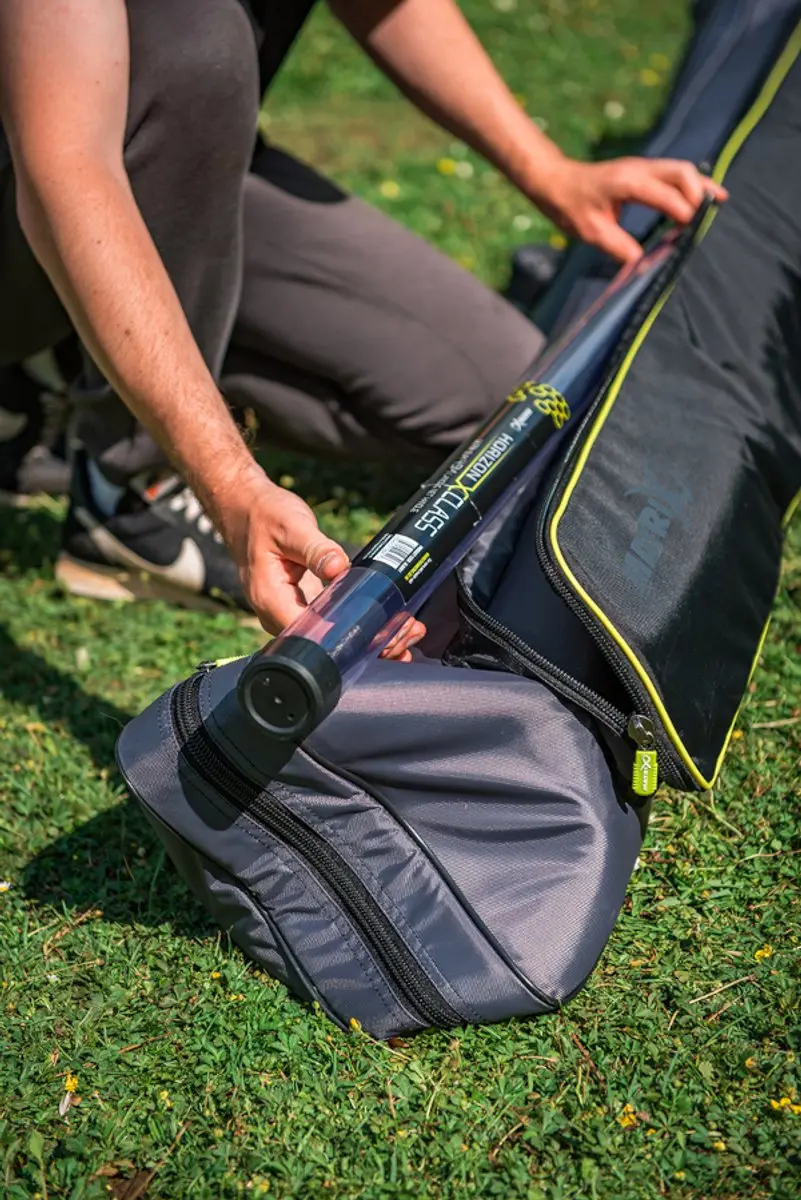 Matrix Ethos 6-8 Tube Holdall Foudraal - 6 Hengels - Zwart - afbeelding 6 van 6