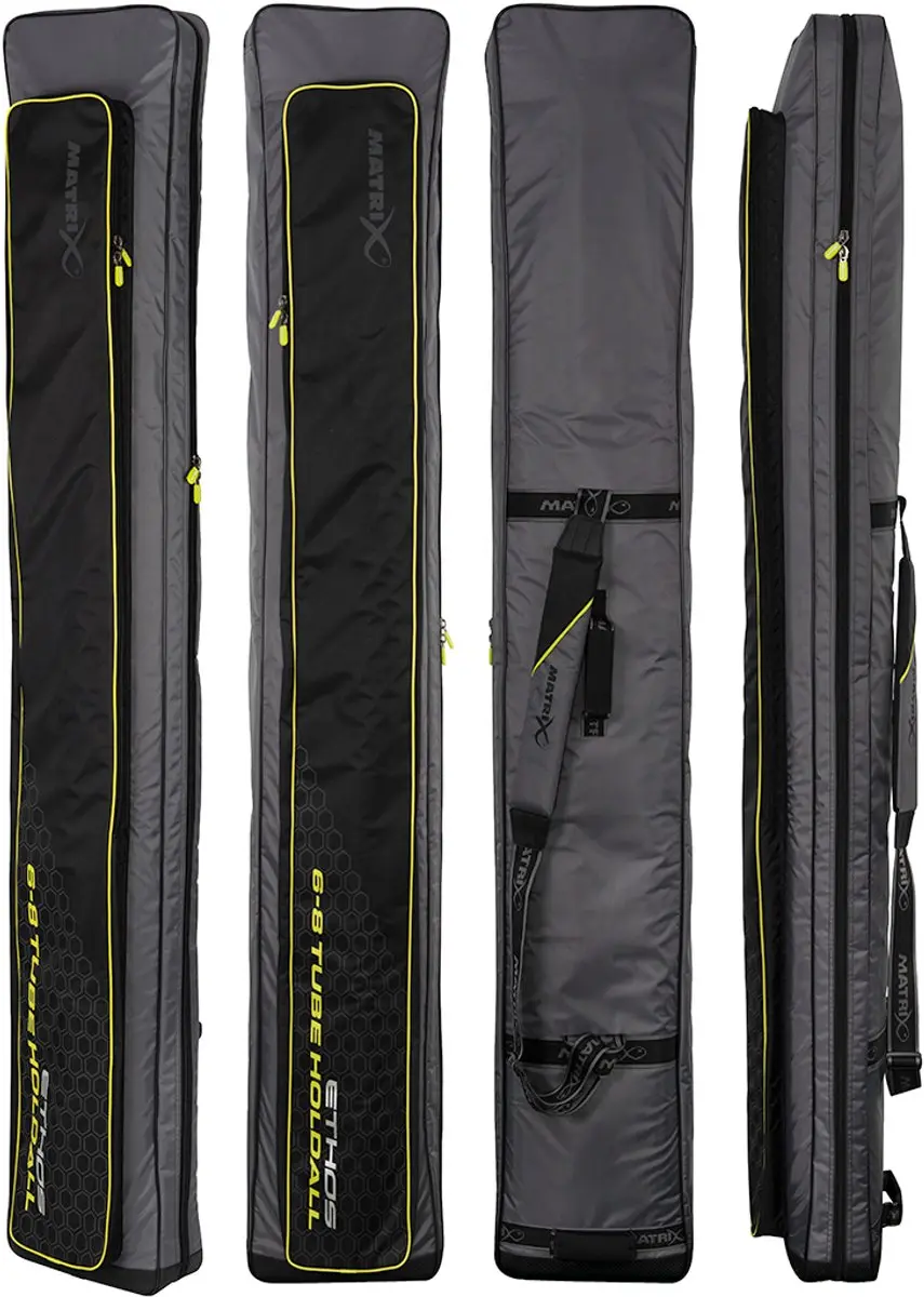 Matrix Ethos 6-8 Tube Holdall Foudraal - 6 Hengels - Zwart