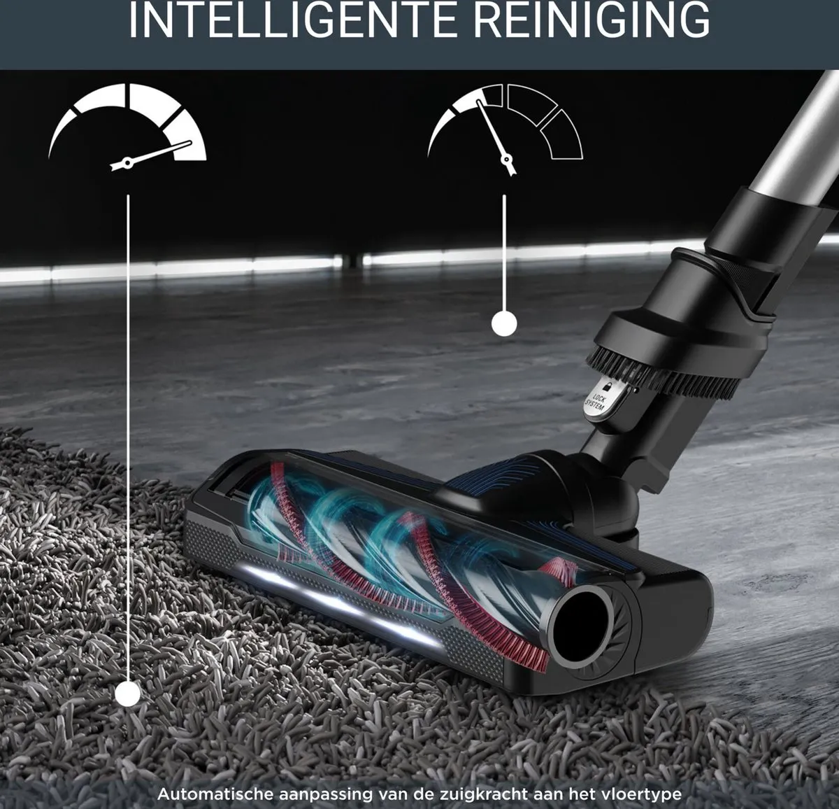 Rowenta X-Force Flex 9.60 Aqua RH20C0 Stofzuiger - 100 Airwatts - Zilver/Blauw