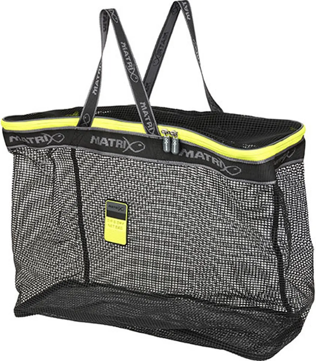Matrix Fox Matrix Dip & Dry Mesh Net Bag GLU108 - Grijs/Limoen