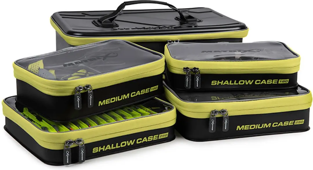 Matrix Eva Tackle Storage System GLU153 - Geel/Zwart