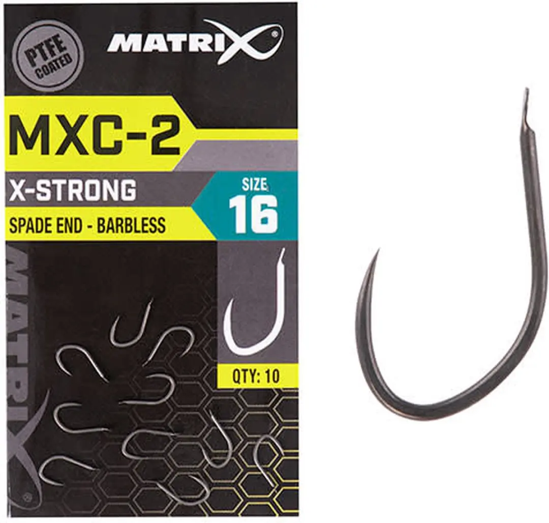 Matrix MXC-2 Spade End Barbless Haak 16