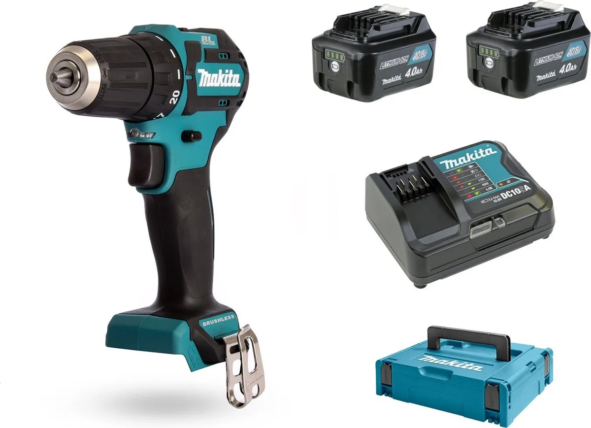 Makita DF332DSMJ Boor-/Schroefmachine 10,8V - 21 standen
