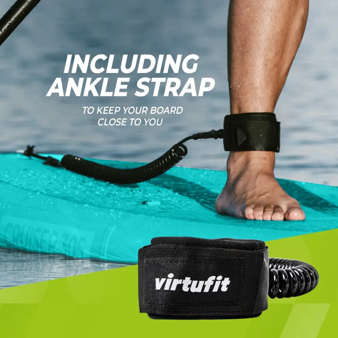 Virtufit Cruiser 305 Opblaasbaar SUP Board - 305cm - Max 180kg - Oranje