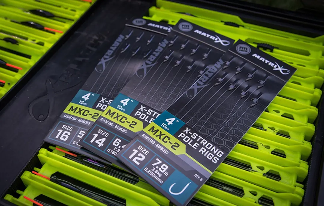Matrix Onderlijn MXC-2 X-Strong Pole Rigs 16 - 8 Stuks