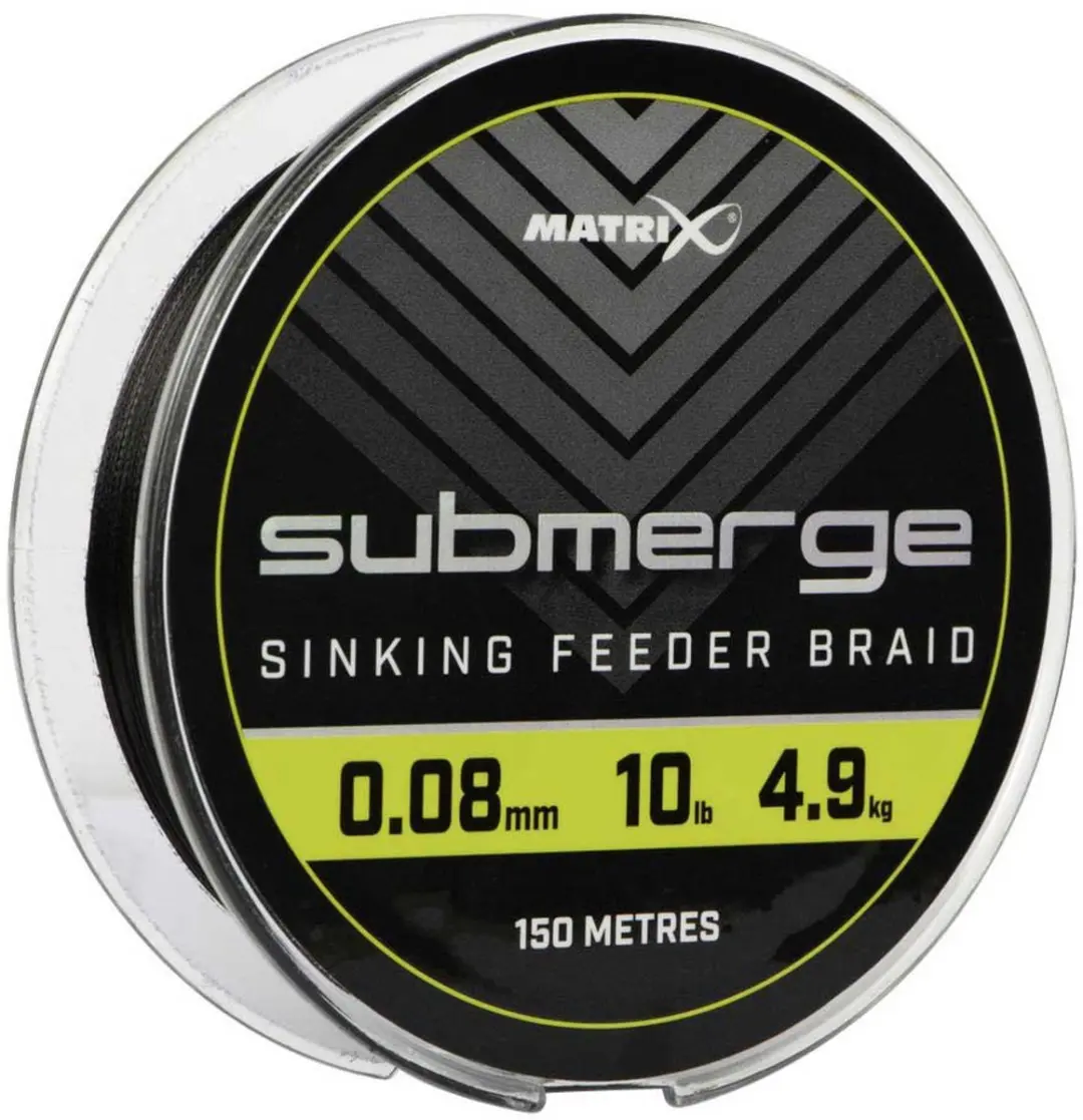 Matrix Submerge Sinking Feeder Braid 150m 0.12mm - Bruin - afbeelding 6 van 6