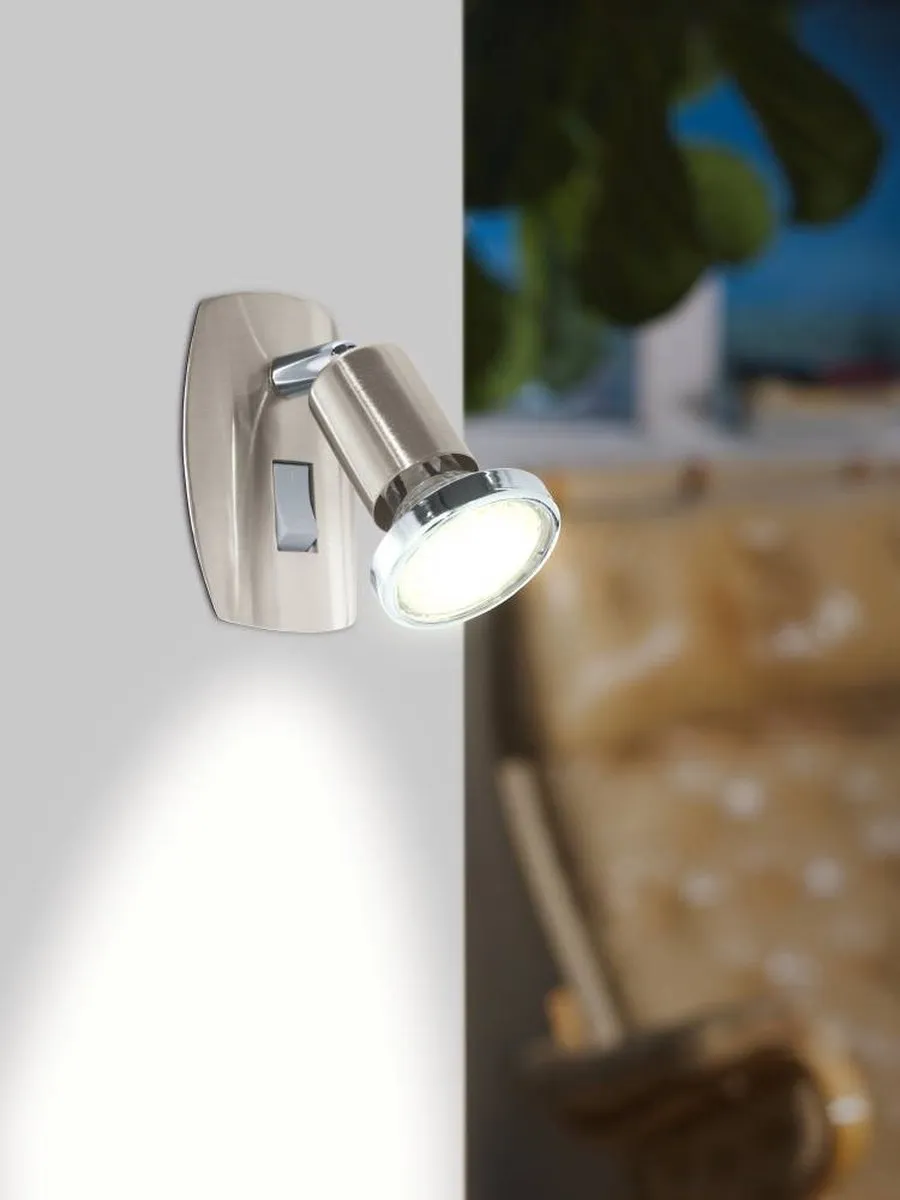 Eglo Mini 4 Stekkerlamp 3W - Nikkel-Mat Chroom - afbeelding 6 van 8