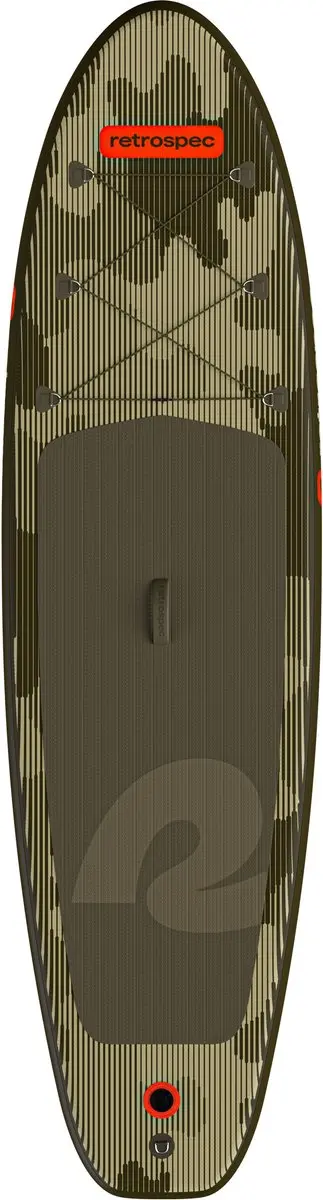 Retrospec Opblaasbaar SUP 320cm - Bruin/ Groen - Compleet Pakket