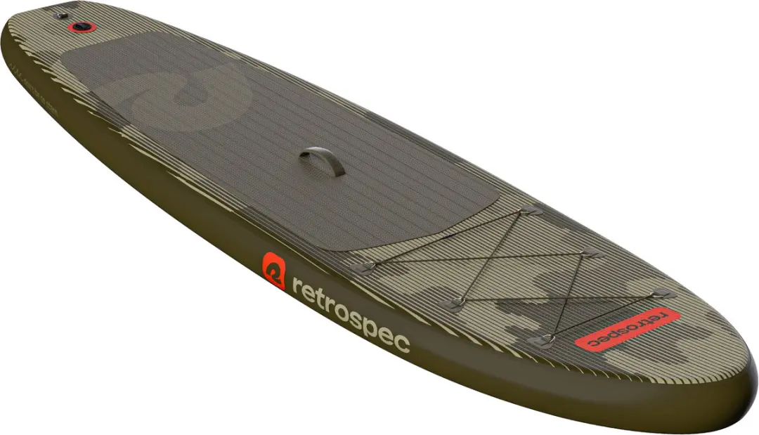 Retrospec Opblaasbaar SUP 320cm - Bruin/ Groen - Compleet Pakket