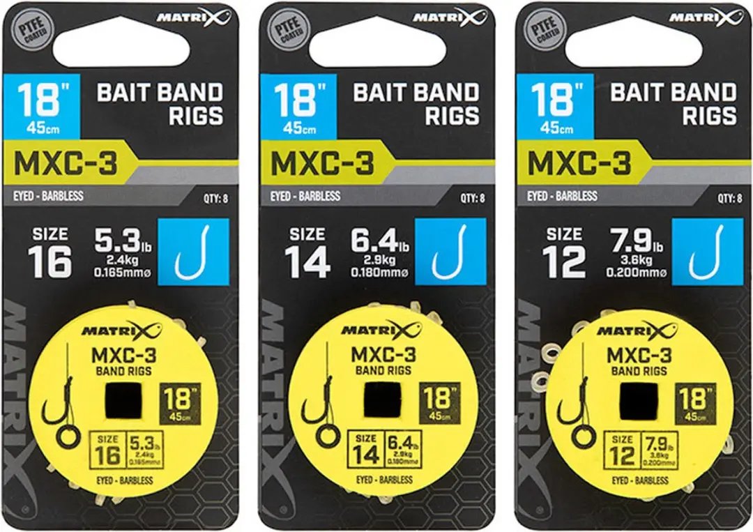 Matrix Onderlijn MXC-3 Bait Band Rigs 12