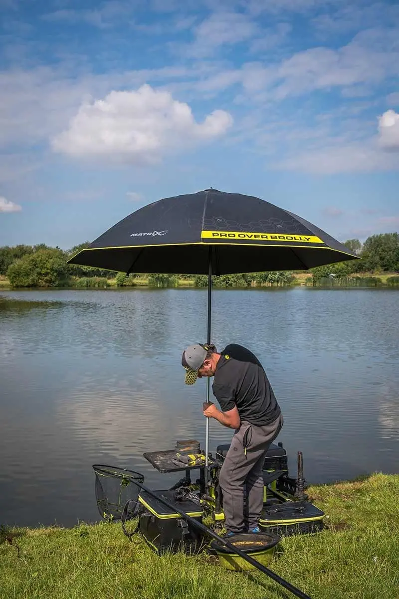 Matrix Pro Over Brolly 115cm - Zwart - afbeelding 6 van 6