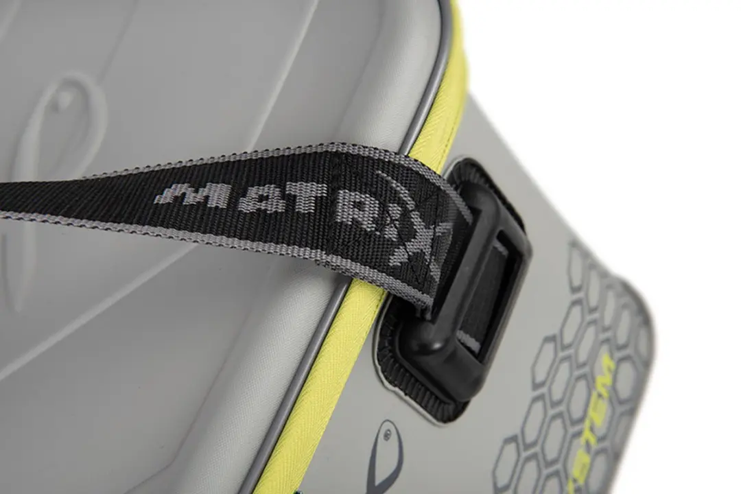 Matrix Eva Bait Storage System GLU163 - Grey/Lime