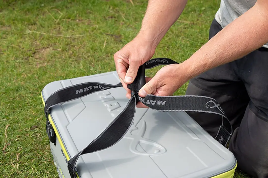 Matrix Eva Bait Storage System GLU163 - Grey/Lime - afbeelding 6 van 6