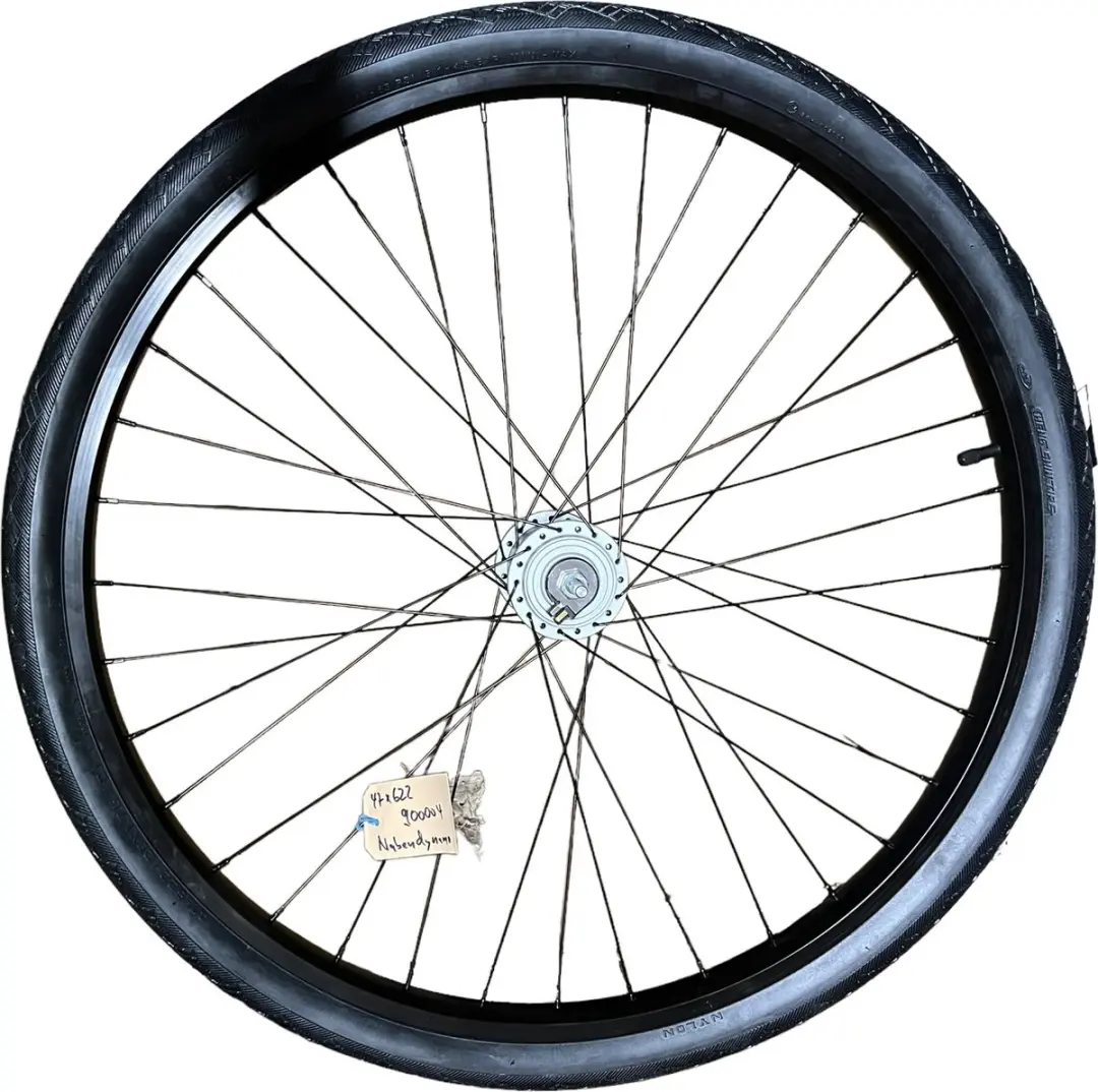 VanMoof Origineel Wiel 28 Inch Shimano Rechter Remnaafdynamo - Zwart