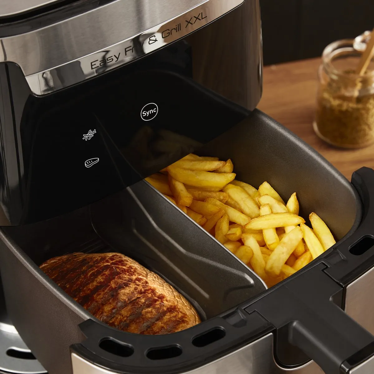 Tefal Easy Fry & Grill XXL EY801D Airfryer 6,5L - 1650W