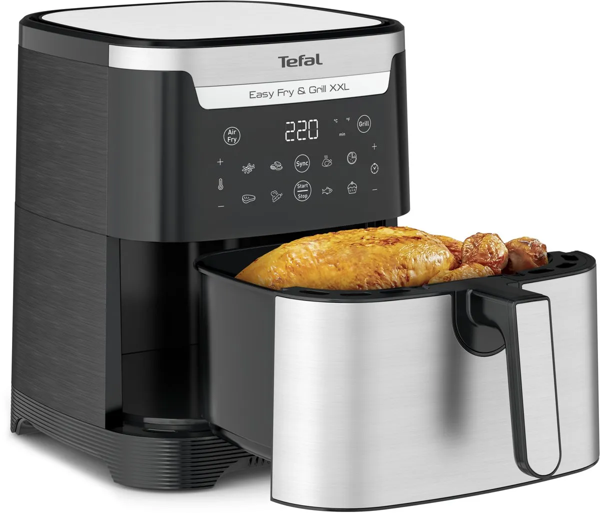 Tefal Easy Fry & Grill XXL EY801D Airfryer 6,5L - 1650W