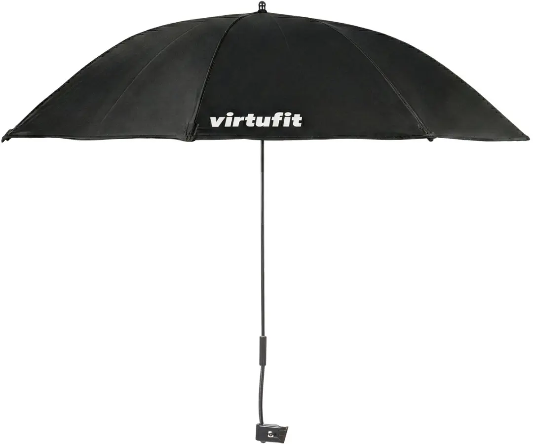 Virtufit Universele Stoelparasol 105cm - Zwart