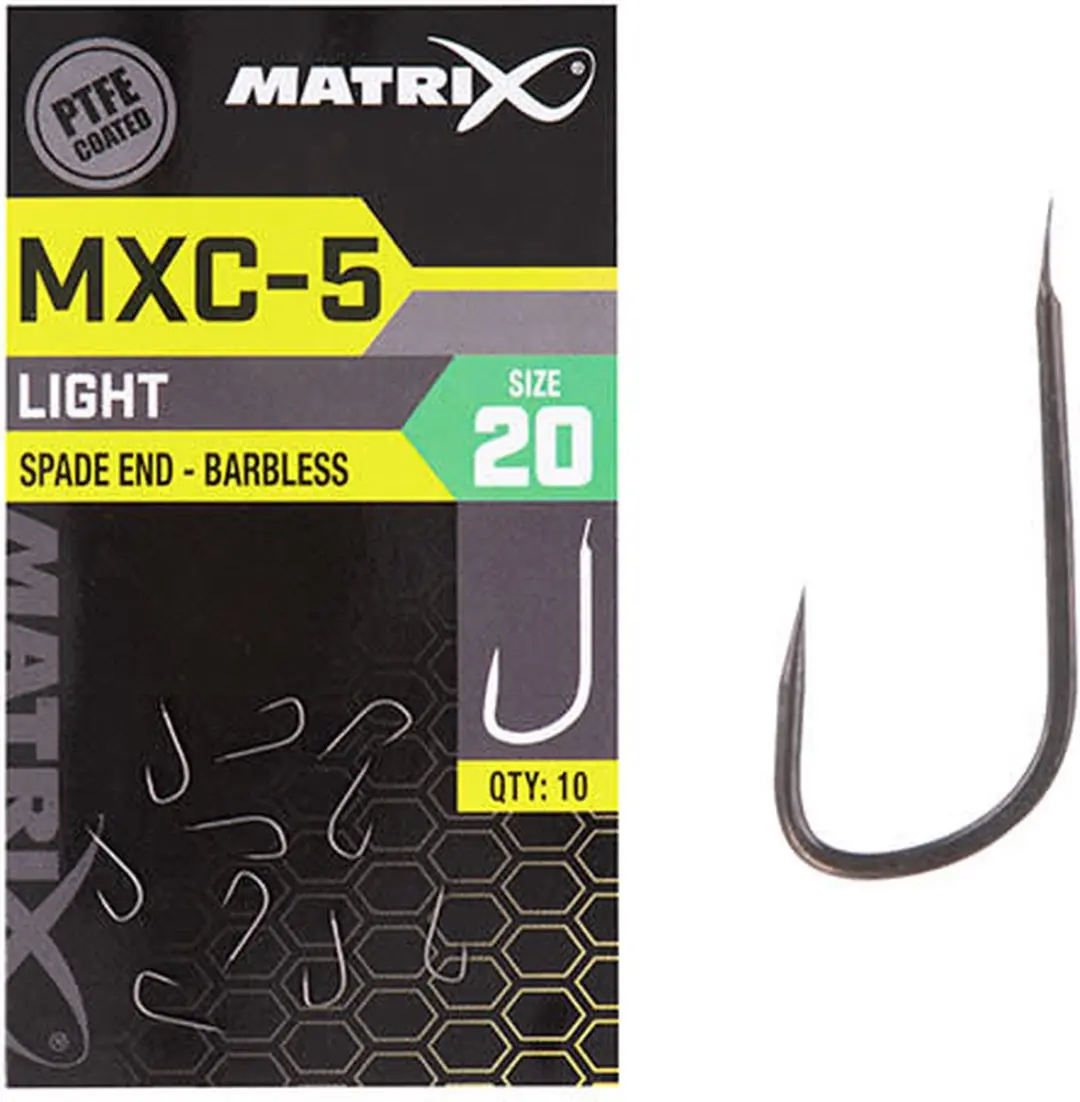 Matrix MXC-5 Barbless Haak 18