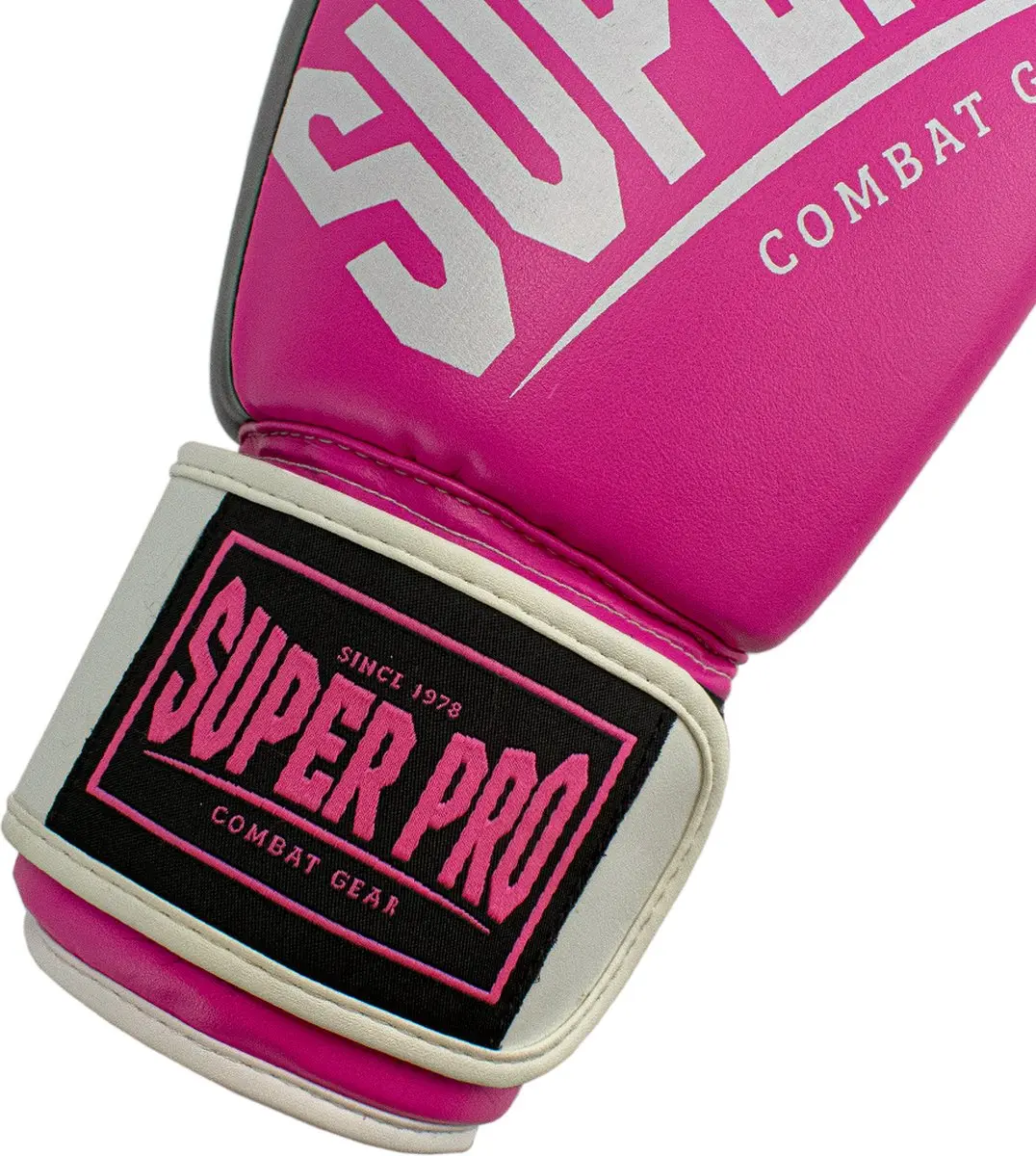 Super Pro Combat Gear Rebel Bokshandschoenen 8oz - Roze/Wit