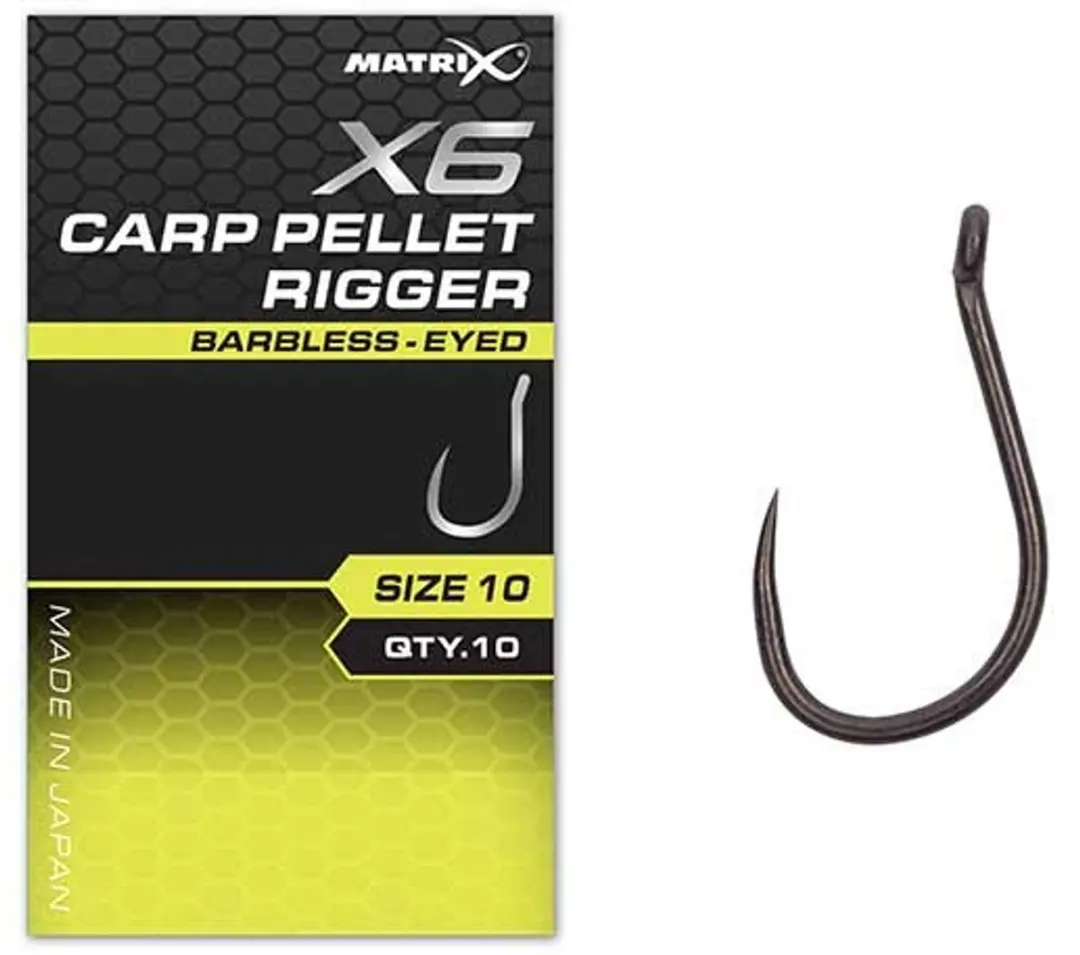 Matrix X6 Carp Pellet Rigger Haken