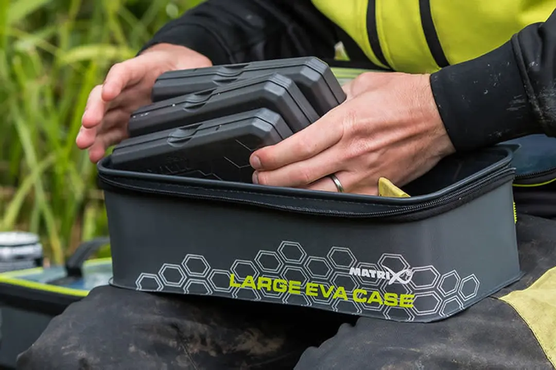 Matrix Fox Matrix Eva Large Case - 1 Stuks - Grijs/Lime