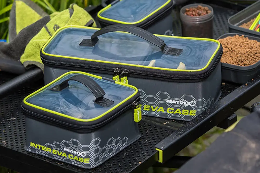 Matrix Fox Matrix Eva Large Case - 1 Stuks - Grijs/Lime
