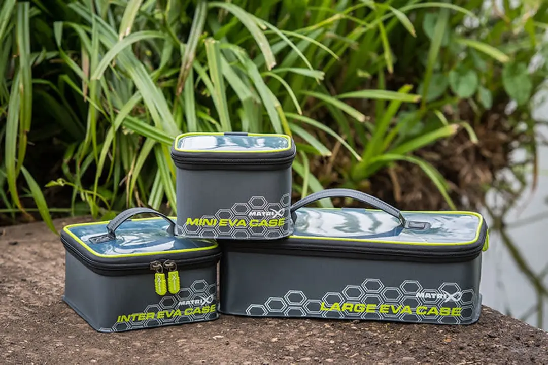 Matrix Fox Matrix Eva Large Case - 1 Stuks - Grijs/Lime