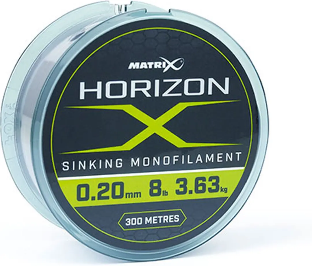 Matrix Horizon X Sinking Monofilament GML023 - 300m - 0.20mm - Clear