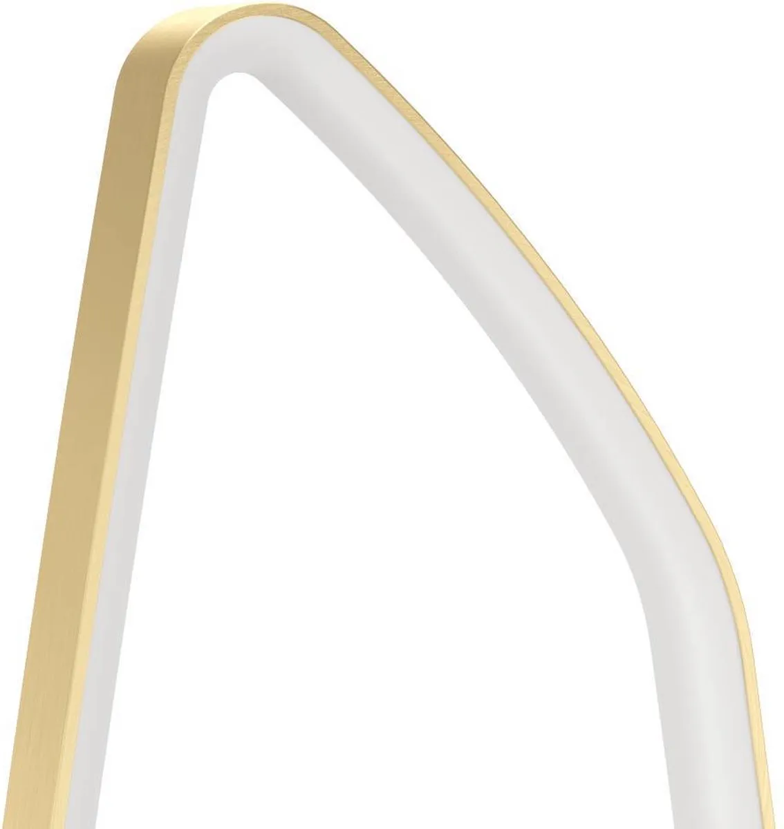 Eglo Vallerosa Vloerlamp - 128,5 cm - Goud/Wit