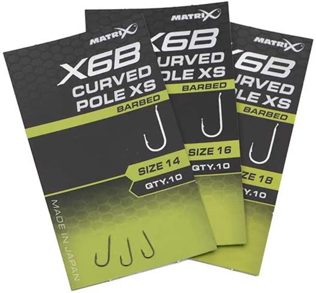 Matrix X6B Curved Pole XS Spade-Barbed - 10 Stuks