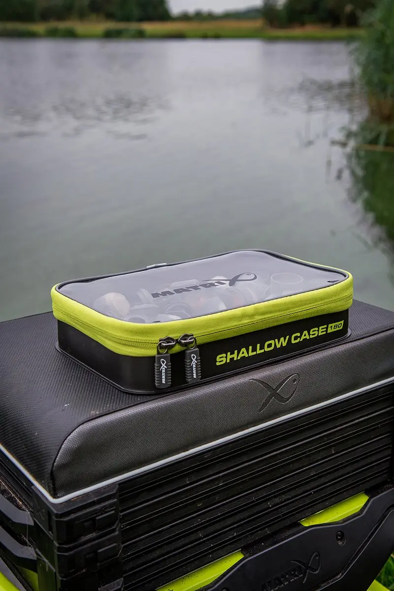 Matrix Shallow EVA Case GLU164 - Zwart/Geel