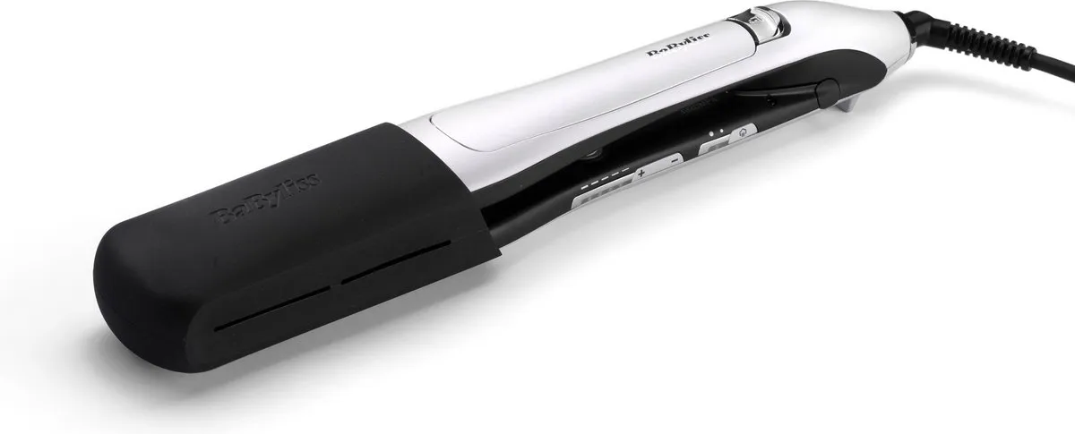 Babyliss Steam Lustre Styler ST595E Stoomstijltang - 5 standen - Zilver
