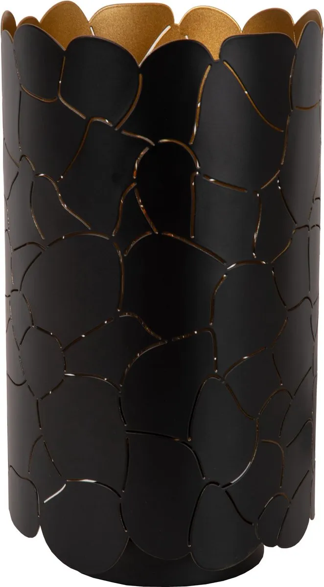 Lucide Almelo Tafellamp Ø15cm - 1xE27 - Zwart