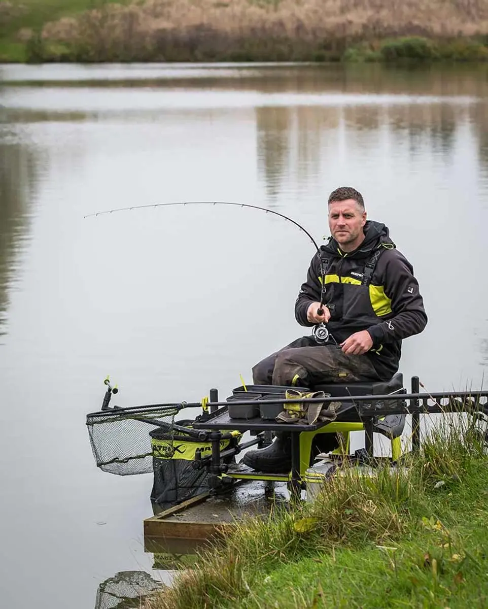 Matrix Horizon X Ultra Pro Slim Feeder Rod - 2-delig - Zwart