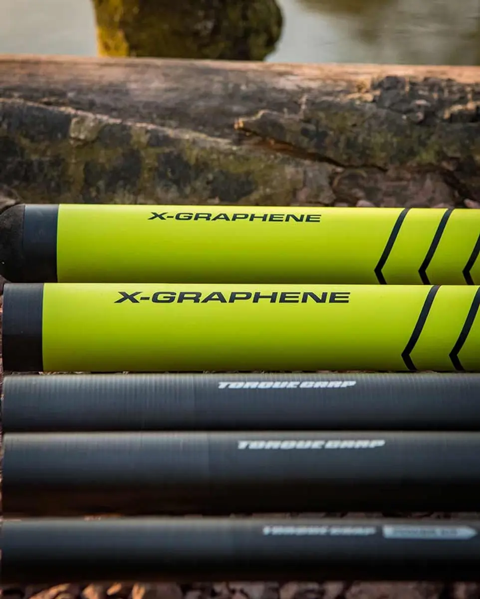 Matrix Torque Carp Power Pole Package 8.50m - 2 Toppen - Zwart/Groen