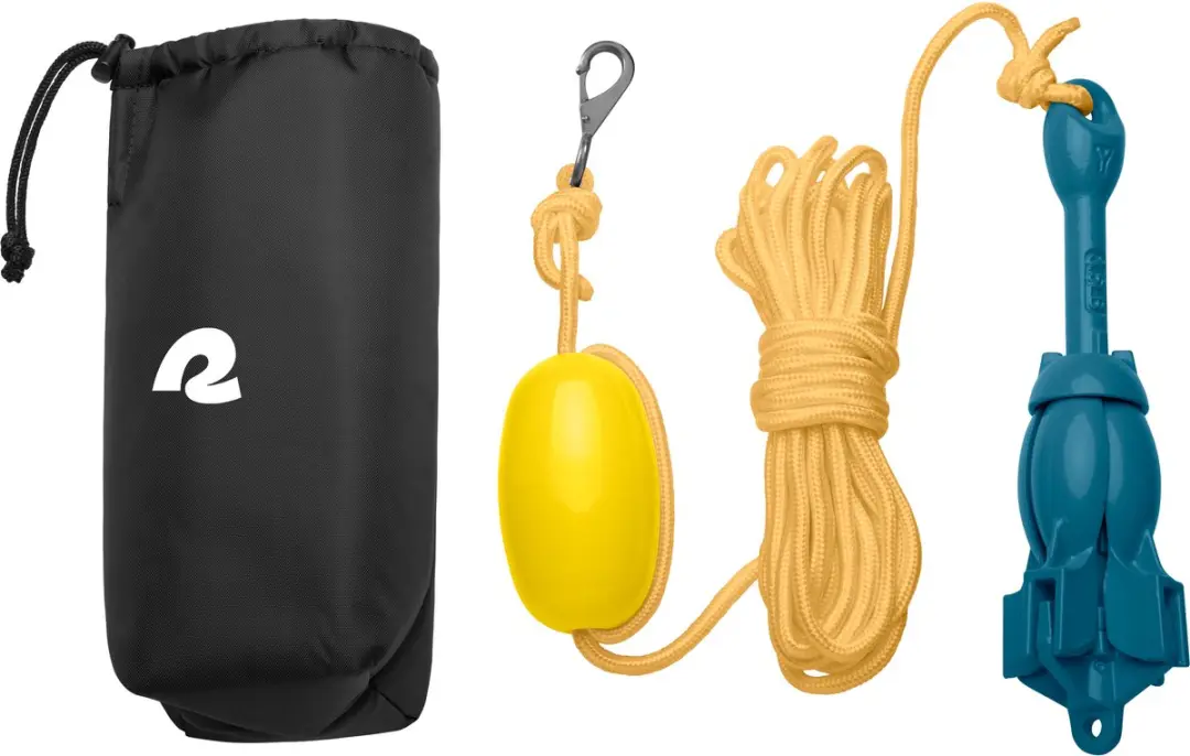 Retrospec Anker voor SUP/Kayak - Blauw - Inclusief touw & boei